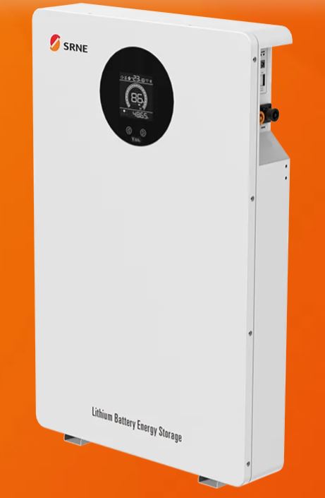 SRNE EOS05B 5KW 48V lithium ion battery storage system with display - Image 2