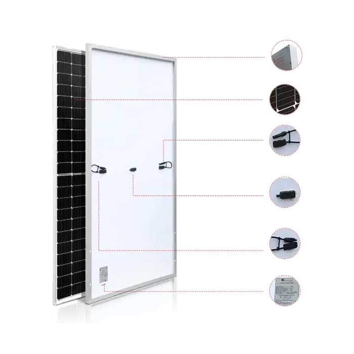 Felicity 450W 34V Half Cell Monocrystalline Solar Panel - Image 2