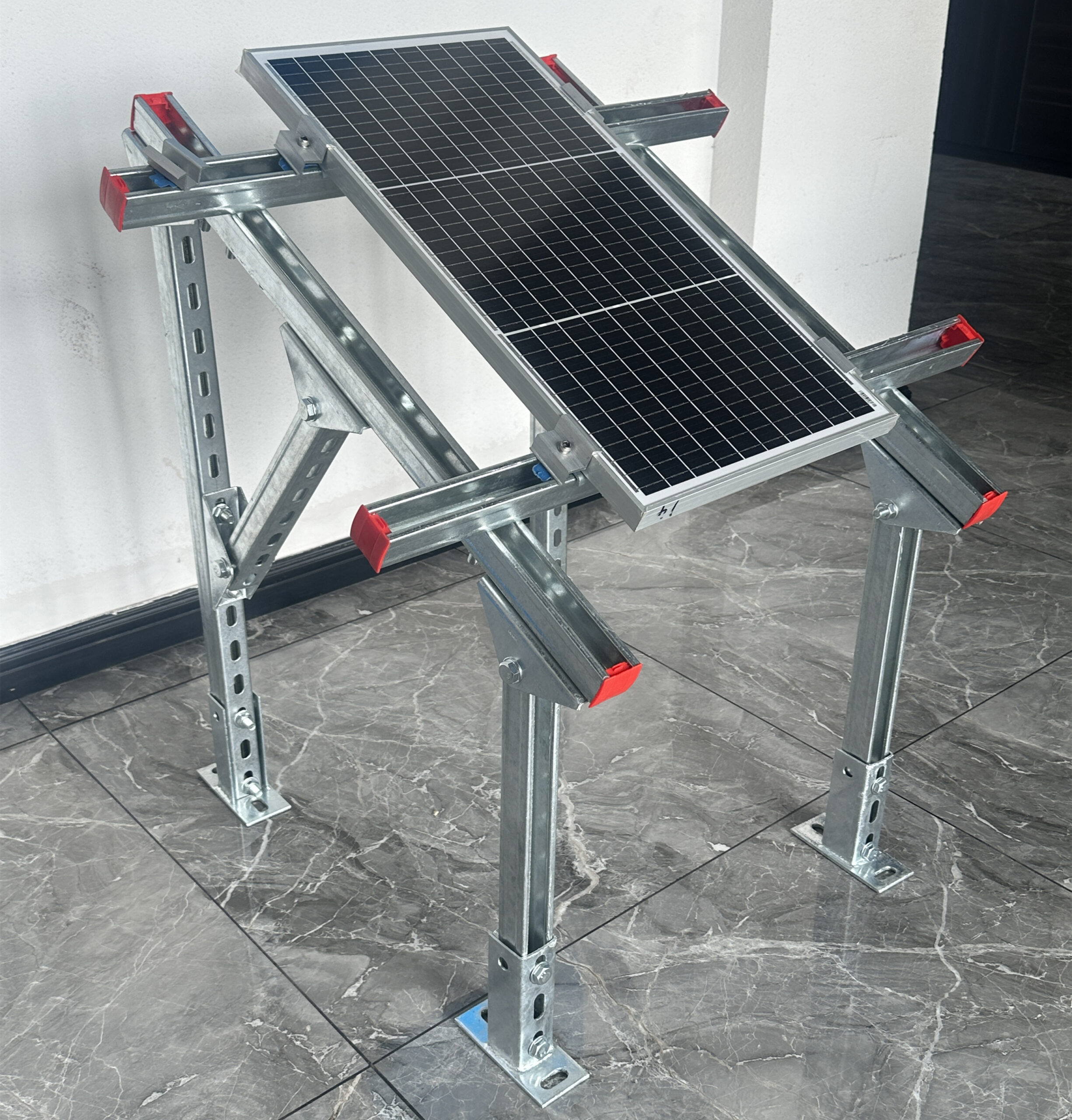 Hot-Dip Galvanized Steel Solar Panel Mounting Brackets for Ground Installation Solar Mounting System - Image 2