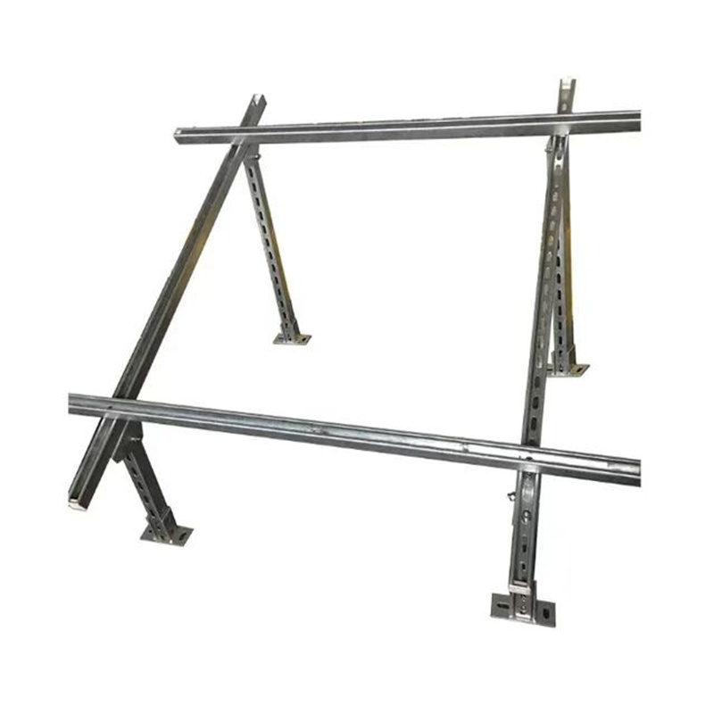 Hot-Dip Galvanized Steel Solar Panel Mounting Brackets for Ground Installation Solar Mounting System