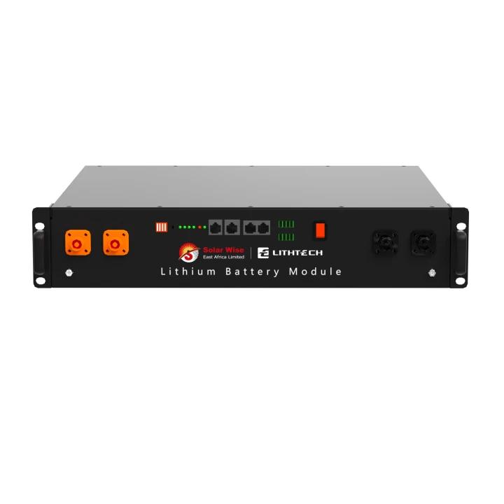 LITHTECH 2.5KWH 48V 50AH LiFePO₄ Rack Type – High-Efficiency, Fast Charging Energy Storage System for Solar Applications
