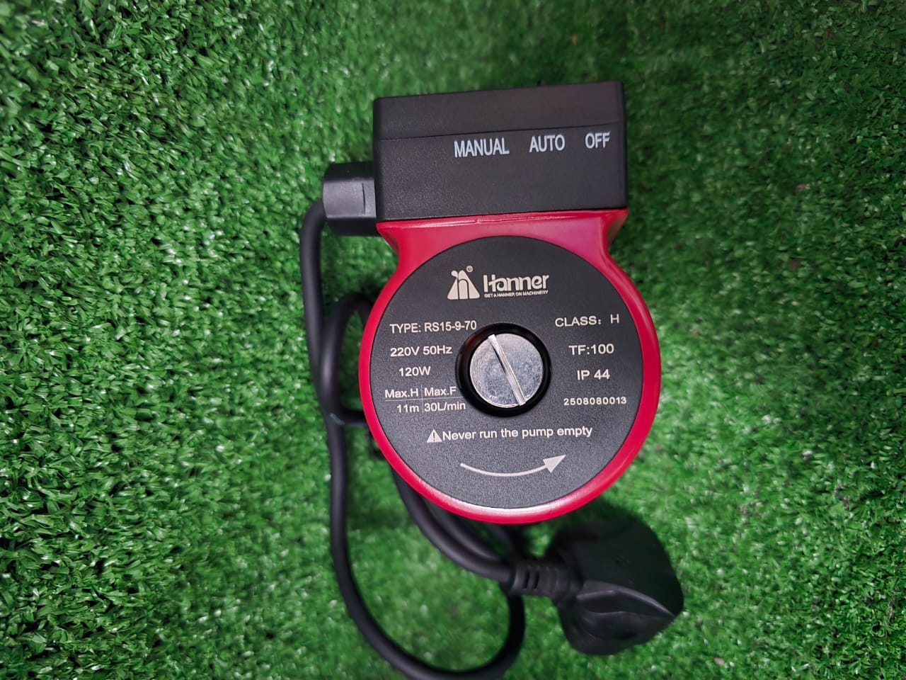 Hanner RS15-9-70 Automatic Circulation Water Pump