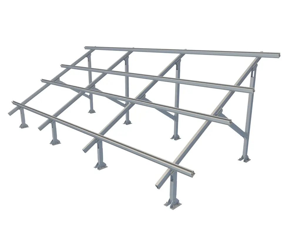 4.4m Aluminium Solar Mounting Kit for 4 Panels (Up to 460 Watts) - Image 2