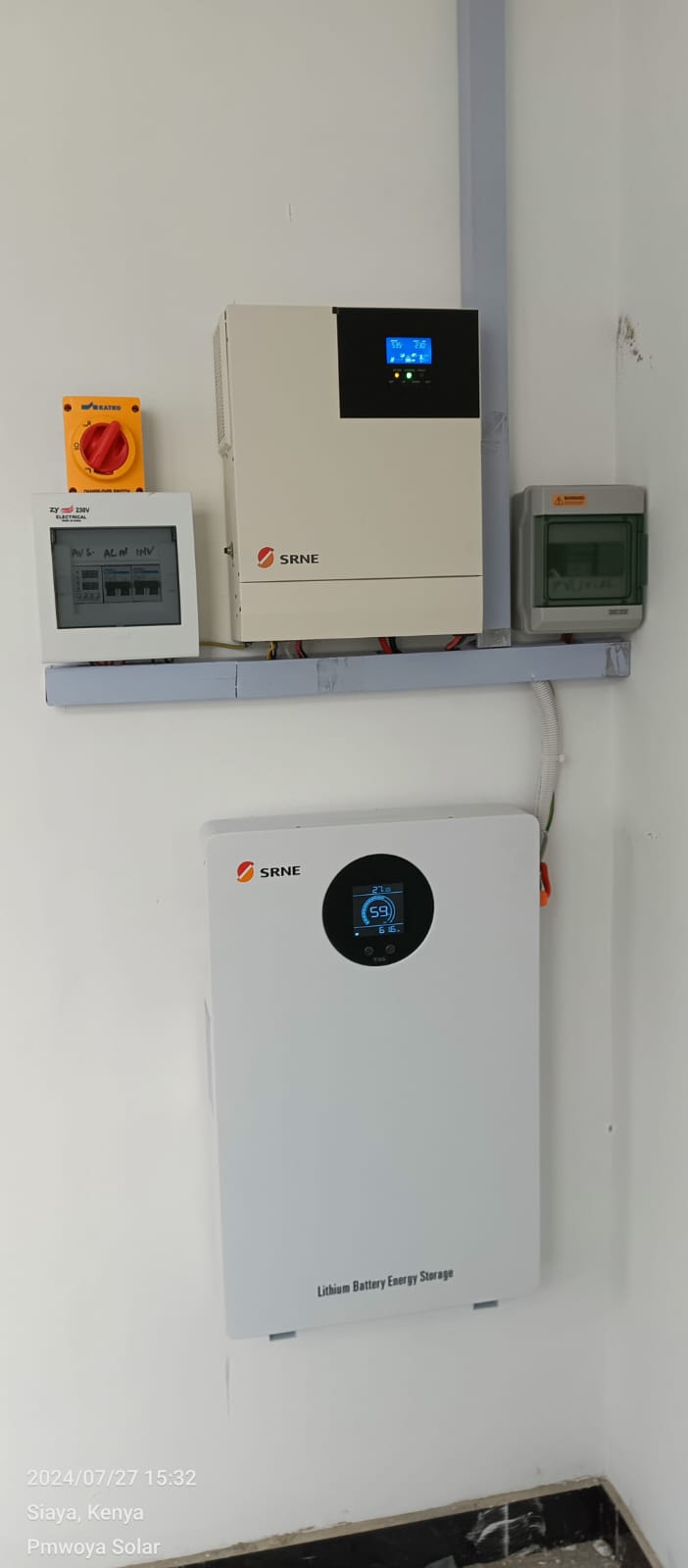 SRNE 5KW 48V hybrid pure sinewave inverter HF series (HF4850S80-145) - Image 2