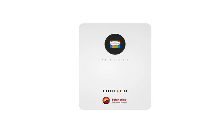 LITHTECH 5KWH 51.2V 100Ah Wall Mount Residential Energy Storage Battery Pro – High-Capacity, Fast-Charging, Efficient Solar Power Storage for Homes